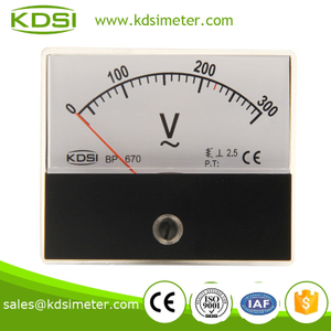 BP-670 AC Voltmeter AC300V high quality professional panel meter
