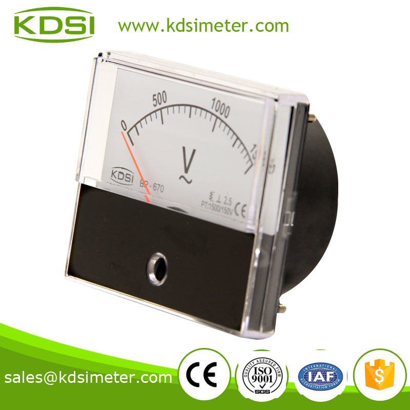 KDSI electronic apparatus BP-670 60*70 AC1500/150V super-mini voltmeter