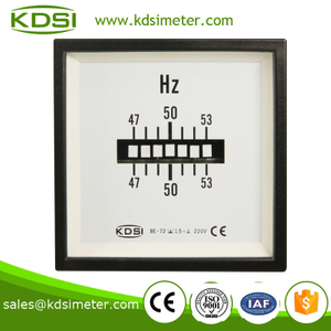 BE-72 Vibrating Reed Frequency Meter 220V 47-53HZ
