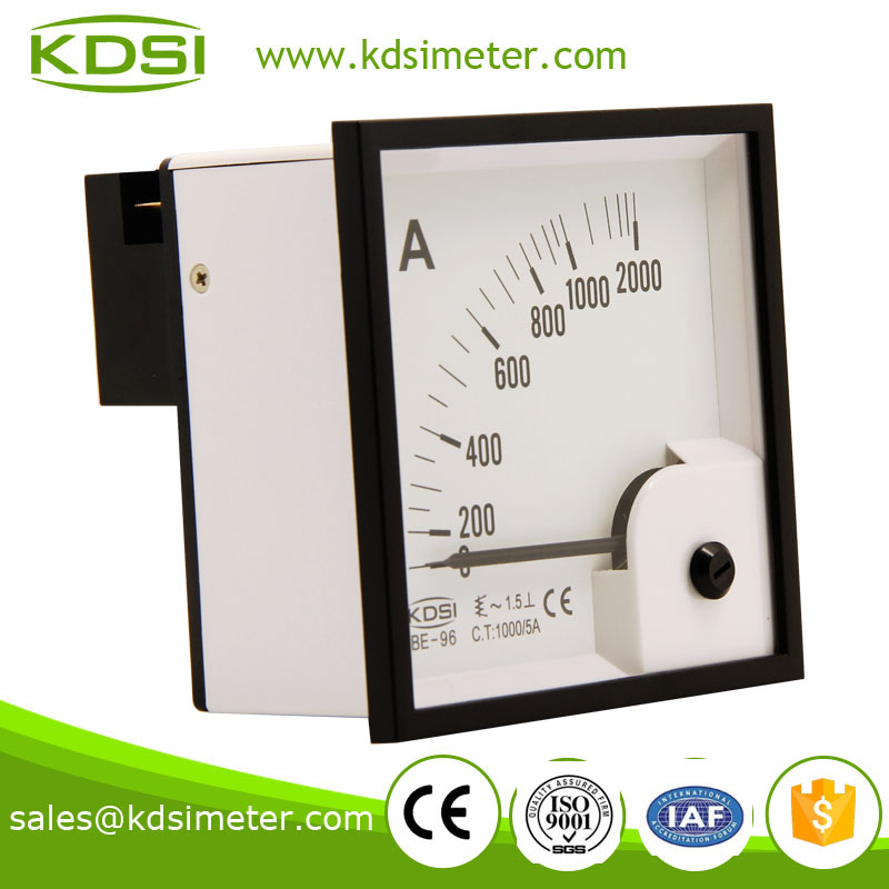 Hot sales BE-96 96*96 AC1000/5A analog galvanometer