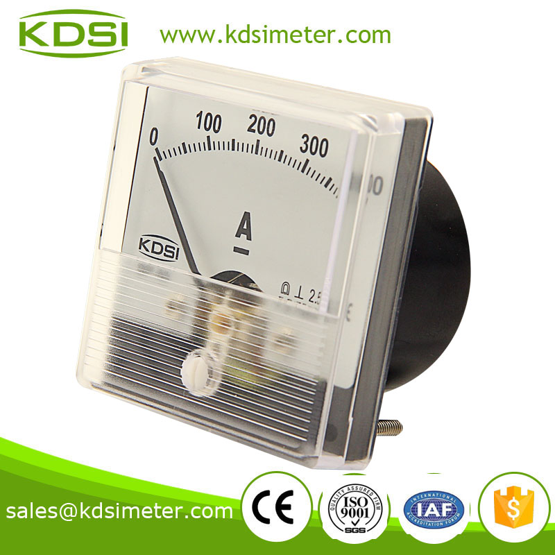 Portable precise BP-60N DC Ammeter DC75mV 400A analog panel amps meter for welding machine