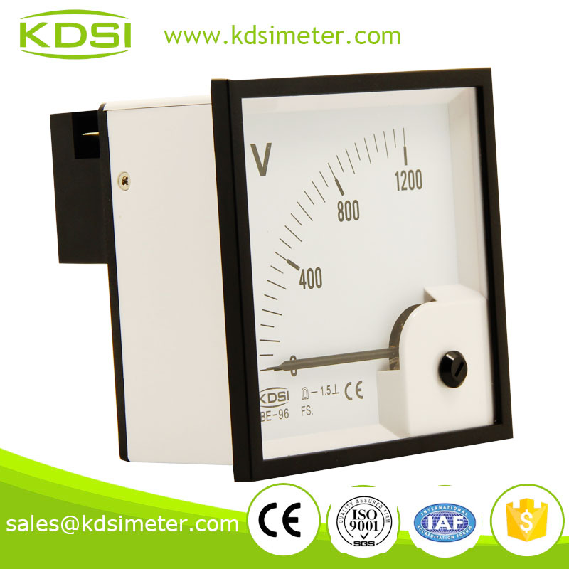 Can be customize BE-96 96 * 96 DC1200V voltmeter dc